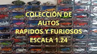 COLECCION DE AUTOS FAST & FURIOUS, AUTOS RAPIDOS Y FURIOSOS, AUTOS ESCALA 1.24, JADA TOYS, F&F.