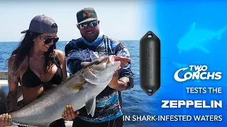Two Conchs Tests the Sharkbanz Zeppelin on Shark Infested Wrecks in the Florida Keys