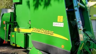 Пресс-подборщик John Deere 582 Сетка, шпагат, ротор, ножи.