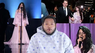 CAMILA CABELLO x LIVE AT THE 2020 GRAMMYS "FIRST MAN" | REACTION !!