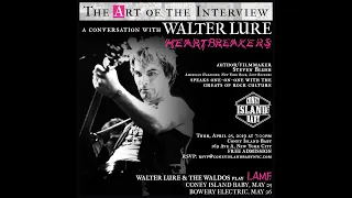 WALTER LURE - THE ART OF THE INTERVIEW #3 - THE FINAL INTERVIEW