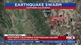 Swarm Of Earthquakes Hit Northern California