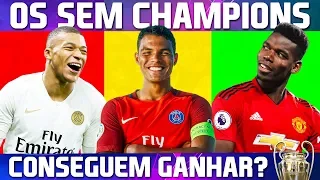 EXPERIMENTO: CRAQUES que NUNCA ganharam a CHAMPIONS! | FIFA 19 Experimentos