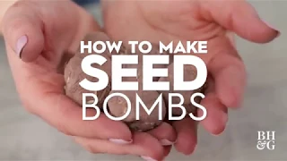 Seed Bombs | Made by Me - Garden | Better Homes & Gardens