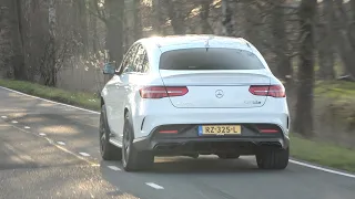 Mercedes GLE63 S AMG with Decat Exhaust - LOUD Revs and Accelerations!!