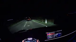 2022 BMW M550i - BMW Laserlicht night drive | POV