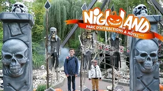 VLOG - JOURNÉE PLEINE DE FRISSONS pour NIGLOWEEN - Nigloland Parc d’Attractions