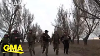 Russian-backed separatists claims that they've been attacked by Ukrainian paratroopers | GMA