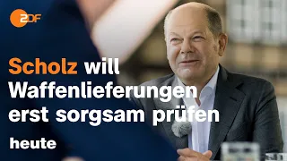 heute 19:00 Uhr 13.08.23 Scholz im Sommerinterview, Flüchtlinge Italien, Lage auf Hawaii (english)