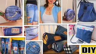 11 FANTASTIC DIY OLD JEANS TRANSFORM IDEAS // Don't Trash Old Jeans // RECYCLING OLD CLOTHES