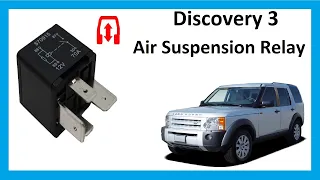 Land Rover Discovery 3 Air Suspension fault & relay replacement