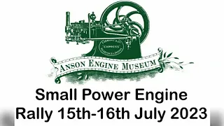 Small Power Engine Rally At The Anson Engine Museum 2023!