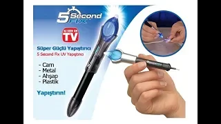 Süper Güçlü Yapıştırıcı: 5 Second Fix UV Yapıştırıcı: Bitenekadar.com