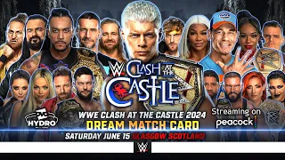 WWE Clash at the Castle 2024 - Dream Match Card [v2]