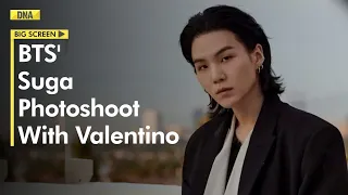 BTS' Suga makes heads turn in photoshoot with Valentino, Army is excited | BTS | Suga | BTS Army