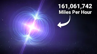 This pulsar spins at 24% light speed. But the fastest RPM is right here on Earth.