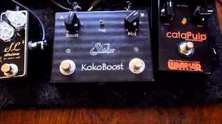 Suhr Koko Boost demo into a CLEAN AMP