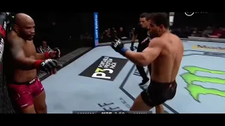 Yoel romero and paulo costa drop each other within 10 seconds!