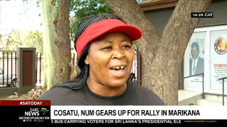 COSATU, NUM gear up for big rally in Marikana