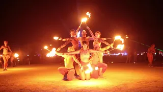 Aruna Fire Conclave Performance Burning Man 2019