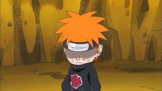 Akatsuki on Naruto SD [Hidan Laughs at Pein].mp4