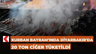 Kurban Bayramı'nda Diyarbakır'da 20 ton ciğer tüketildi