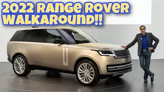 All-New 2022 Range Rover Walkaround!! [Plus Design & Engineering Interviews]