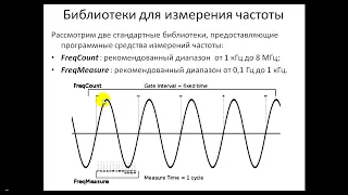 Измерение частоты с помощью микроконтроллера