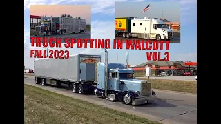 Truck Spotting In Walcott Fall 2023 Vol.3