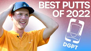 The BEST Disc Golf Putts of 2022 | Disc Golf Pro Tour Highlights