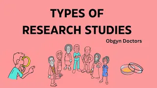 TYPES OF RESEARCH STUDIES IN OBGYN | aqorn learning | @rahat2021
