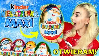 🎅🏻 OTWIERAM ŚWIĄTECZNE KINDER NIESPODZIANKI MAXI | KINDER | Pattje