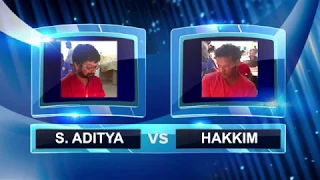 S. ADITYA VS HAKKIM | SPSMT PRE-CARROM INTERNATIONAL LEAGUE - 2018