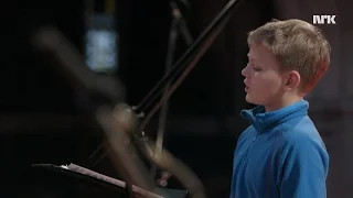 Treble Aksel Rykkvin (12y) and the Orchestra of the Age of Enlightenment - NRK TV English subtitles