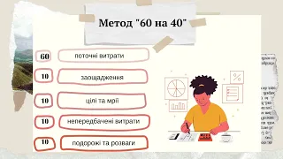 Фінансова грамотність. 10 клас. Методи ведення бюджету