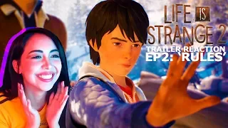 LIFE IS STRANGE 2 | Episode 2 RULES Trailer Reaction