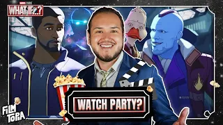 WHAT IF Episode 2 Watch Party Livestream Reaction - T'challa Star Lord + Yondu + Guardians Galaxy