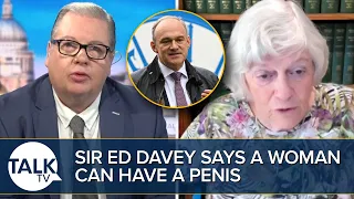 “They Want To Run The COUNTRY?” Ann Widdecombe In Disbelief As Ed Davey Says Women Can Have Penises