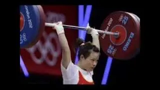 Weightlifter Chinshanlo wins gold for Kazakhstan- London 2012 Olympic Games