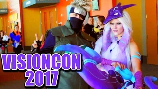 VISIONCON 2017 | Cosplay Harley Quinn, Ghostbusters, Shredder, Naruto, LoL & More!