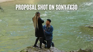 SONY FX30 - Surprise Proposal - CINEMATIC FILMMAKING - Handheld Videography - 4K 60FPS SLOG3 10BIT