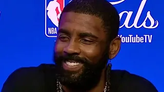 'That's The 1st Question?' Kyrie Irving Reacts To LeBron James, Luka Dončić, NBA Finals At Media Day