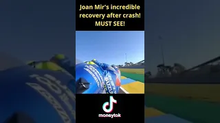 [4K] Joan Mir's incredible recovery after crash! MUST SEE! 9.9/10