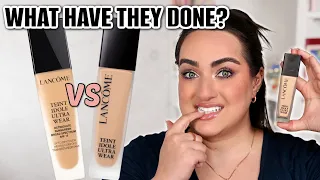 LANCOME TEINT IDOLE FOUNDATION REFORMULATED! 😬 THE FORMULATION DIFFERENCES...