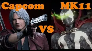 Mortal Kombat VS Capcom/Мортал Комбат против персонажей Капком.