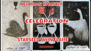CELEBRATION 🌈NEW MOON IN CANCER ♋️ STARSEED✨TWIN FLAME ASTROLOGY, TAROT & SACRED GEOMETRY