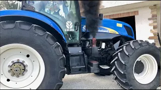 New Holland T7060 | SOUND Open Pipe 💥