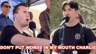 Charlie Kirk CONFRONTED By Intelligent College Student (HEATED DEBATE)
