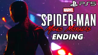 Spider-Man Miles Morales Ending Gameplay Walkthrough - PS5 - No Commentary