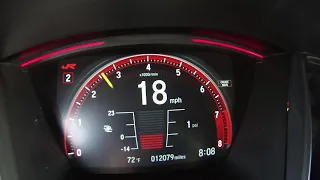 2018 civic type R Acceleration !